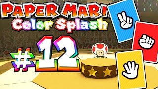 PAPER MARIO: COLOR SPLASH # 12 ★ Nervenkitzel in der Schnick-Schnack-Schnuck-Arena! [HD60]