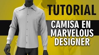 Tutorial en español camisa en Marvelous Designer