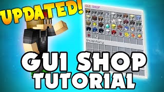 Minecraft Plugin: GUI Shop! (Virtual Shop for Players) | UPDATED