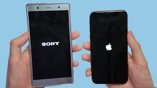 Sony Xperia XZ2 Premium vs iPhone X Speed Test, Cameras & Speakers!