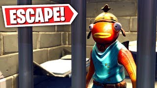 This Fortnite PRISON ESCAPE PARKOUR almost made him RAGE QUIT! (Fortnite Creative Mode)