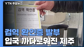 제주 무사증 제도 일시 중단...입·출국장 썰렁 / YTN