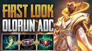 First Look | Olorun ADC Gameplay (SMITE Conquest)