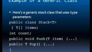 c sharp Generics