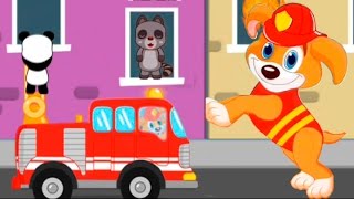 Мультфильмы Пожарный инженерный Щенячий патруль новые серии. Мультики про машинки.