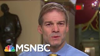 Freedom Caucus Member Jim Jordan Refutes Wall Street Journal Editorial | Morning Joe | MSNBC