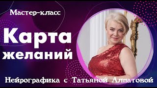 Рисуем карту своих желаний.Нейрографика.
