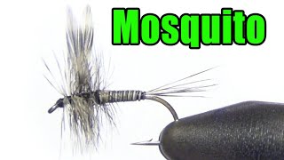 Mosquito Dry Fly Tying Instructions and How To Tie Tutorial