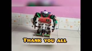 RUBO - The humanoid robot (part-1) // Bangladeshi humanoid // Rajshahi University // EEE