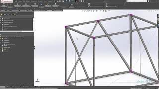 10 Расчет сварной конструкции на прочность в Solidworks