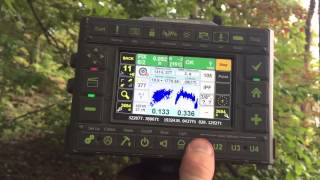 JAVAD Triumph-LS with 5 Hz UHF Corrections under Tree Canopy