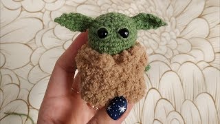 Малыш Йода амигуруми мк baby yoda