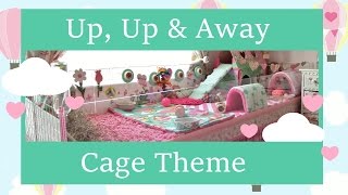 Up, Up & Away! Guinea Pig Cage Tour