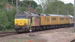 Network Rail yellow trains