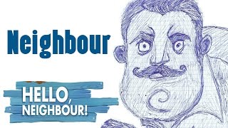 How to Draw - NEIGHBOUR (Hello, Neighbour!) #5 /// Как нарисовать - СОСЕД (Hello, Neighbour!) #5
