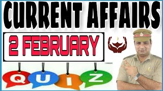 2 February Current Affairs||Today Current Affairs||PD CAMPUS