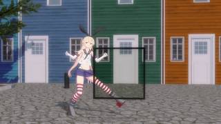 【艦これMMD】紳士枠(改)で島風が太陽系デスコ
