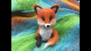 ЛИСЕНОК : ВАЛЯНИЕ ОБРАТНОЙ ИГЛОЙ /ШКОЛА ФЕЛТИНГА Татьяны Шелиповой /毡玩具