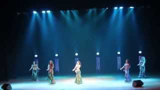 BELLYDANCE ONLY 2014! Oriental ensemble Bellyrina - Law Hobna Ghalta