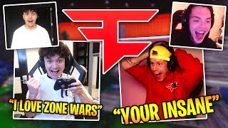 Fortnite ZONE WARS with FaZe House Hollywood (FaZe Teeqo Vs. FaZe Jarvis)