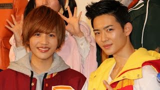 志尊淳＆竜星涼が初日あいさつ！メンバーら決めせりふ連発！映画「烈車戦隊トッキュウジャーVSキョウリュウジャー　THE MOVIE」初日舞台あいさつ1　#Ressha Sentai ToQger