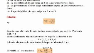 Probabilidad  Evento E