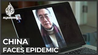 Chinese residents in quarantine call for government action