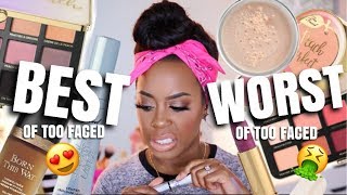 BEST AND WORST OF TOO FACED | Andrea Renee
