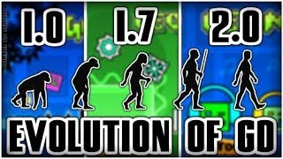 THE EVOLUTION OF BUILDING STYLES IN GEOMETRY DASH