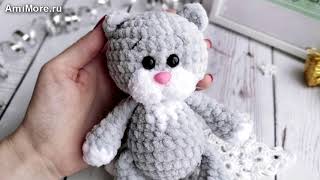 Амигуруми: схема Котёнок Моня. Игрушки вязаные крючком - Free crochet patterns.