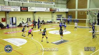 Πρωταθλητές Πεύκων VS ΑΣΚ Λαγκαδά 3-0 @ Α2 Γυναικών Βόλεϊ  8.12.2018