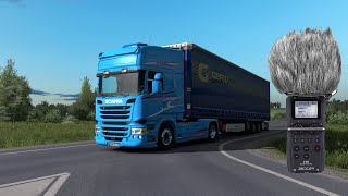 Euro Truck Simulator 2 Scania DC13 engine sound mod release
