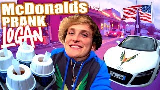 LOGAN PAUL McDonald's Roulette - McDonalds PRANK