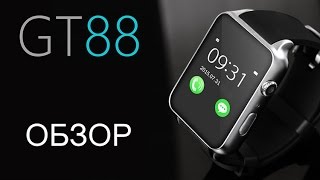 Smart watch GT88 часы телефон, не обзор в РФ