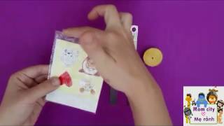 How to make safe stickers!!! (From used lucky money - red envelopes)