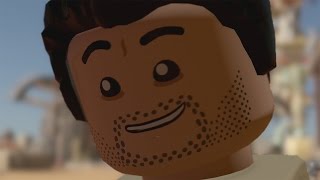 LEGO Star Wars: The Force Awakens Walkthrough - Poe's Quest For Survival (DLC Level)