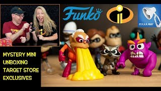 Incredibles 2 Funko Mystery Mini Target Exclusive Unboxing - Reflux, Raccoon & Monster Jack-Jack