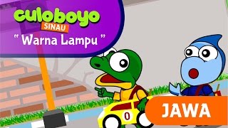 Sinau Warna Lampu Lalu Lintas [ Versi Jawa ] Kartun Lucu Culoboyo