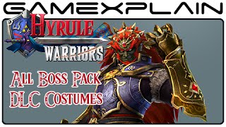 Hyrule Warriors - All Boss Pack DLC Costumes (Wii U)