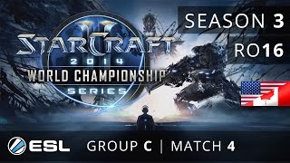 Bomber vs. Check (TvZ) - Group C Ro16 - WCS America 2014 Season 3 - StarCraft 2
