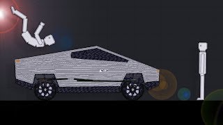 Insane Tesla Cybertruck Destroys Ragdolls in People Playground!