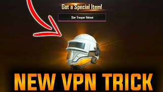 Pubg Mobile New VPN Trick to Get New Time Traveller Legendary Helmet Skin in Premium Crate Opening