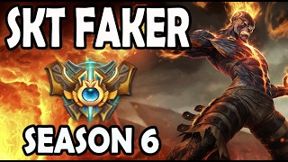 SKT T1 Faker Brand vs Alistar Support Ranked Challenger Korea