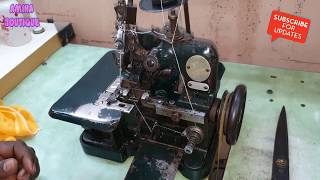 How to Put Threads in Interlock/Overlock Machine and Services