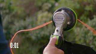 EGO Power+ 15" 56V Lithium-Ion POWERLOAD™ String Trimmer w/ Carbon Fiber Shaft