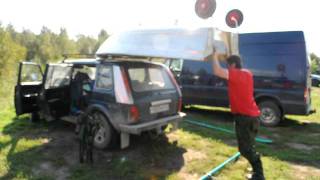 Алюминиевая лодка картоп. Погрузка Абрис 280