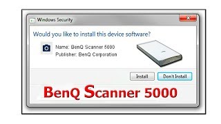 How To Install Benq Scanner 5000 Driver for Windows 7 , 100% Workable