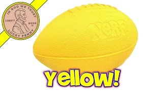 Vintage Parker Brothers Original Yellow Nerf Football Toy
