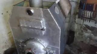 Самодельный котел. С ИЗЮМИНКОЙ.