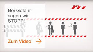 Sicherheits-Charta Bau: «Bei Gefahr sagen wir STOPP!» – Suva – SuvaPro